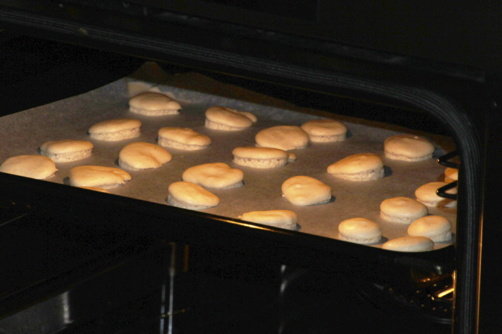 Macarons horno 